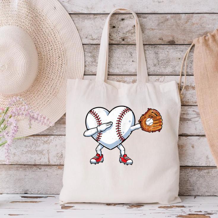 Valentines Day Baseball Ball Heart Dab Boys Kids Men Canvas Tote Bag Valentines Day Baseball Ball Heart Dab Boys Kids Men Canvas Tote Bag