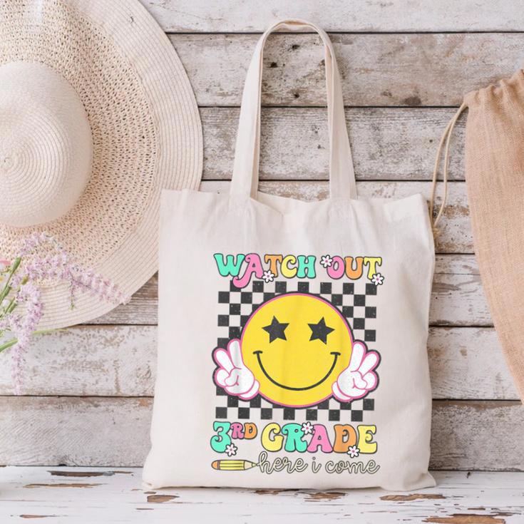 Watch Out 3rd Grade Here I Come Back To School Third Grade Canvas Tote Bag Watch Out 3rd Grade Here I Come Back To School Third Grade Canvas Tote Bag