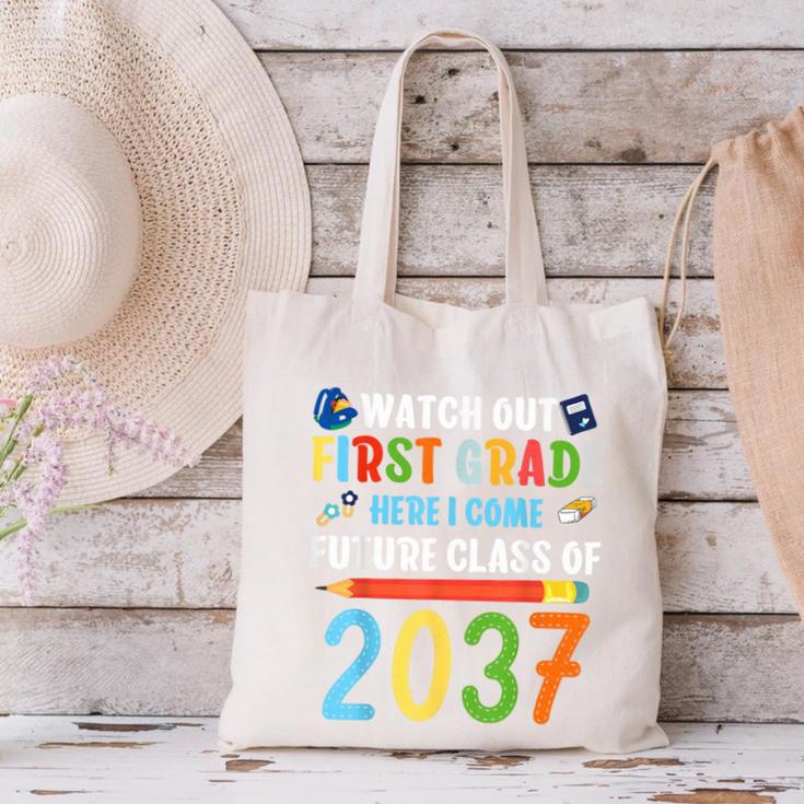 Watch Out First Grade Here I Come Shirts Back To School Canvas Tote Bag Watch Out First Grade Here I Come Shirts Back To School Canvas Tote Bag
