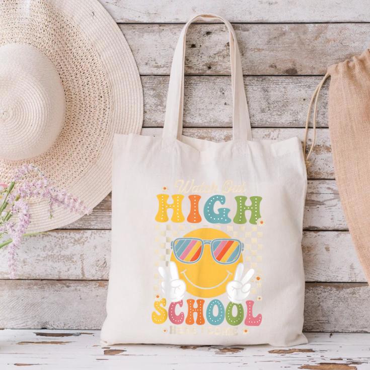 Watch Out Highschool Here I Come Back To School Highschool Canvas Tote Bag Watch Out Highschool Here I Come Back To School Highschool Canvas Tote Bag