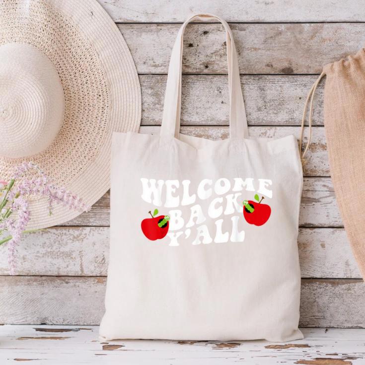 Welcome Back To School Happy First Day Of School 2025 2026 Canvas Tote Bag Welcome Back To School Happy First Day Of School 2025 2026 Canvas Tote Bag