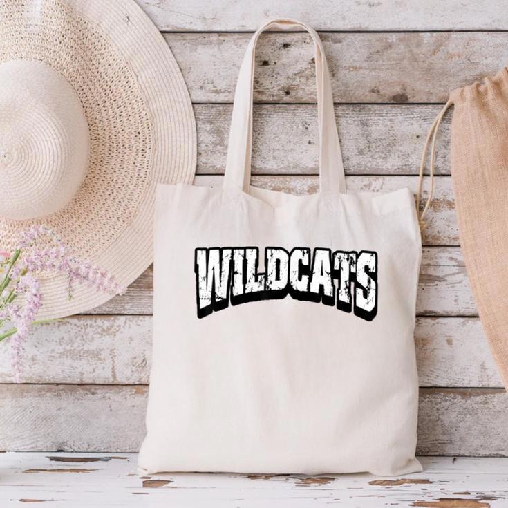 Wildcats Back To School Spirit Canvas Tote Bag Wildcats Back To School Spirit Canvas Tote Bag