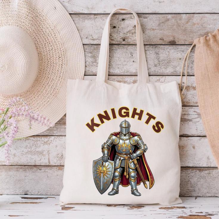 Women's Knights Back To School Spirit Canvas Tote Bag Women's Knights Back To School Spirit Canvas Tote Bag