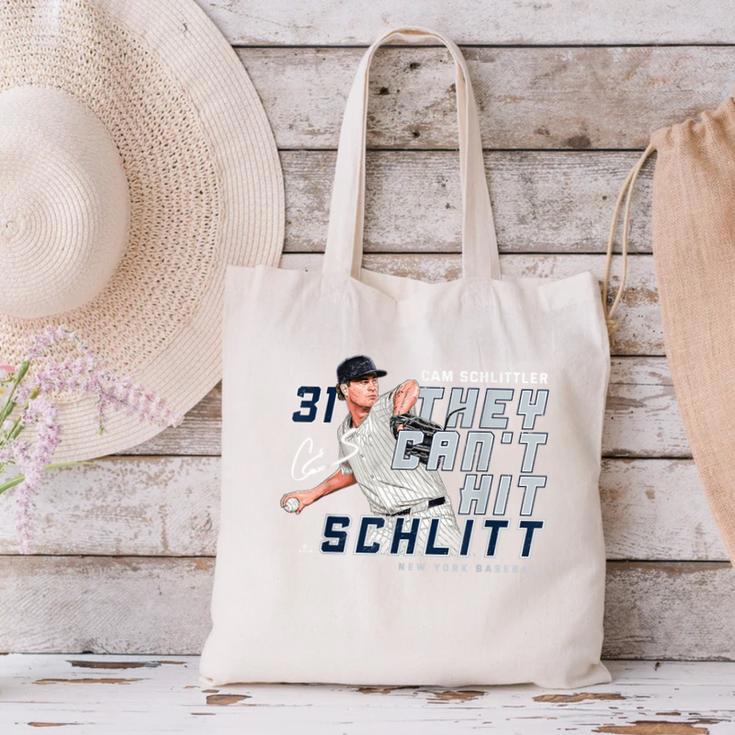 They Can't Hit Schlitt Cam Schlittler New York Baseball MLBP Canvas Tote Bag They Can't Hit Schlitt Cam Schlittler New York Baseball MLBP Canvas Tote Bag