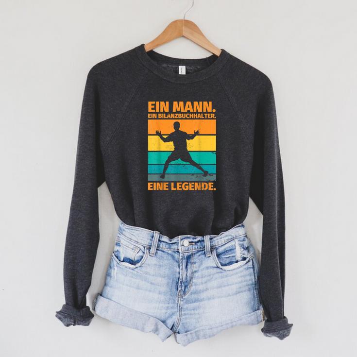 Balance Book Holder Saying Ein Bilanzbuchha Raglan Sleeve Sweatshirt