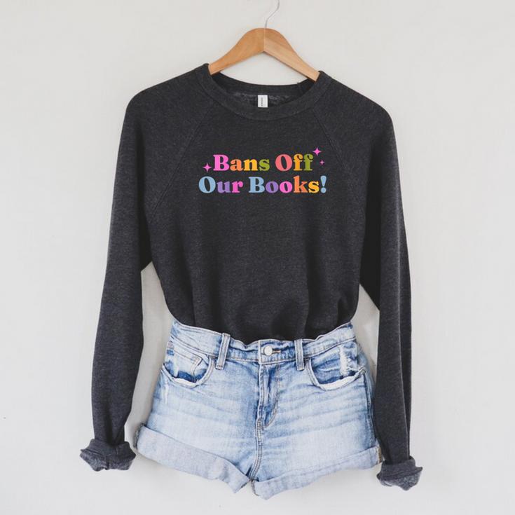 Bans Off Our Books Raglan Sleeve Sweatshirt