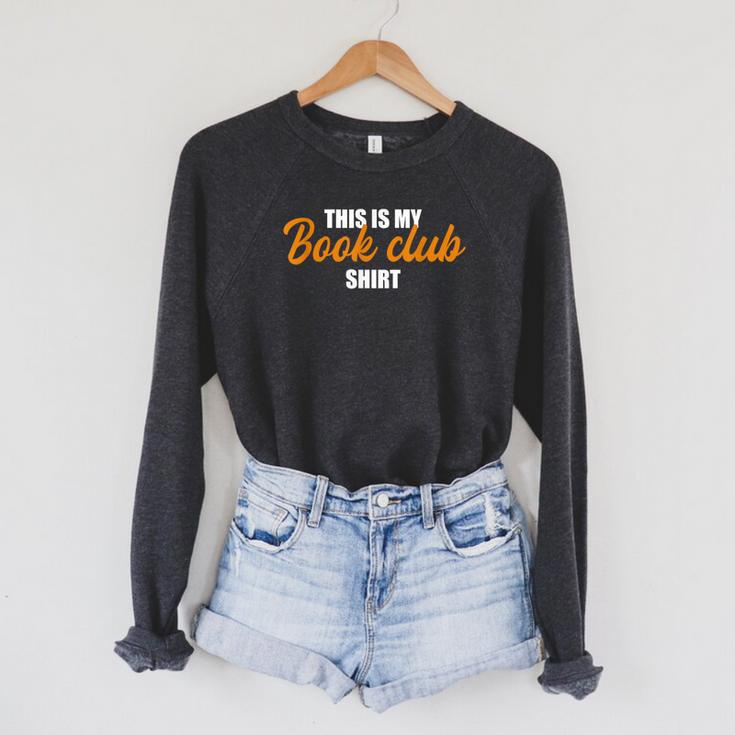 This Is My Book Club Raglan Sleeve Sweatshirt