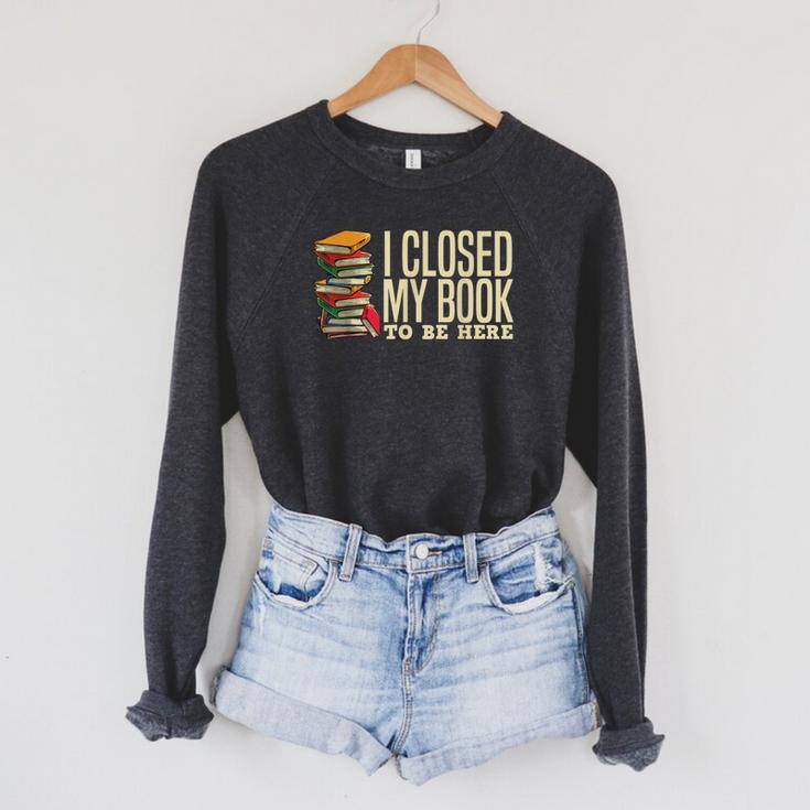 Book Lover For Men Women Reader Cool Librarian Raglan Sleeve Sweatshirt