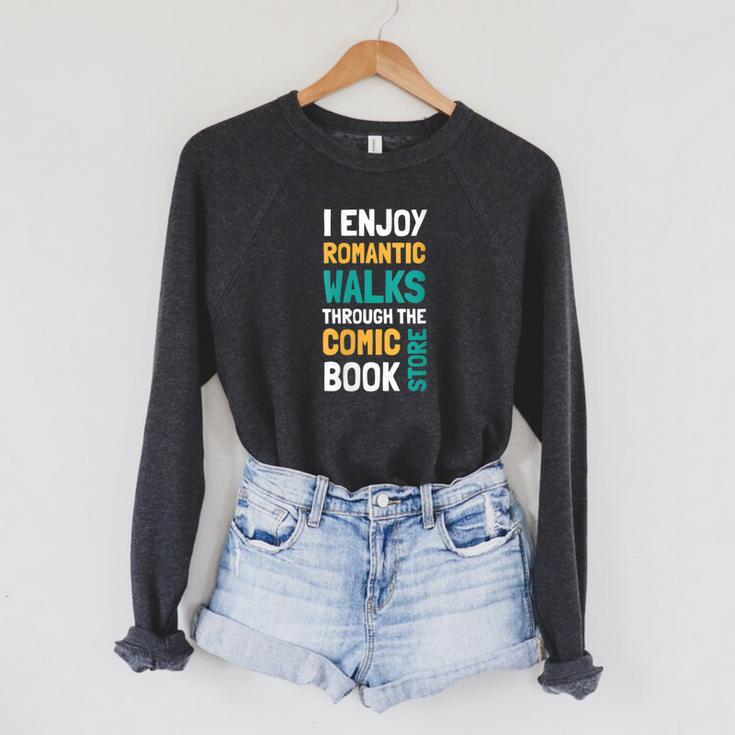 Book Stuff Book Lovers Comic Book Raglan Sleeve Sweatshirt