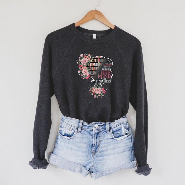 Bookworm Book Reader Book Nerd Book Reading Lover Raglan Sleeve Sweatshirt