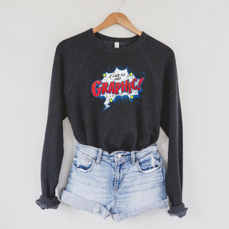 Comic Book Artist Illustrator Drawer Inker Cartoonist Manga Raglan Sleeve Sweatshirt