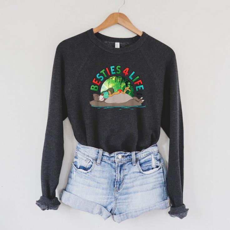 The Jungle Book Besties 4 Life Raglan Sleeve Sweatshirt