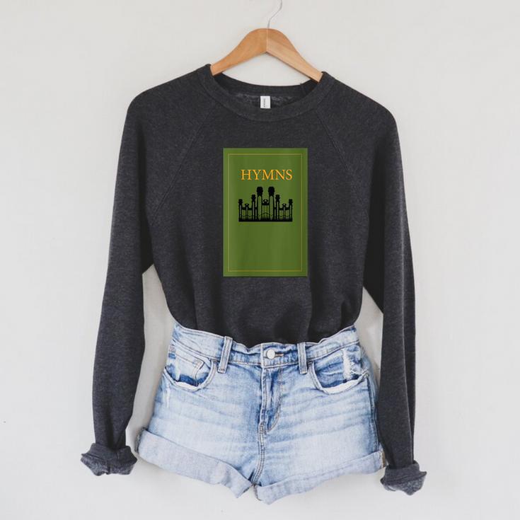 LDS COUPLES COSTUME Hymns Hymnbook Mormon Matching Raglan Sleeve Sweatshirt
