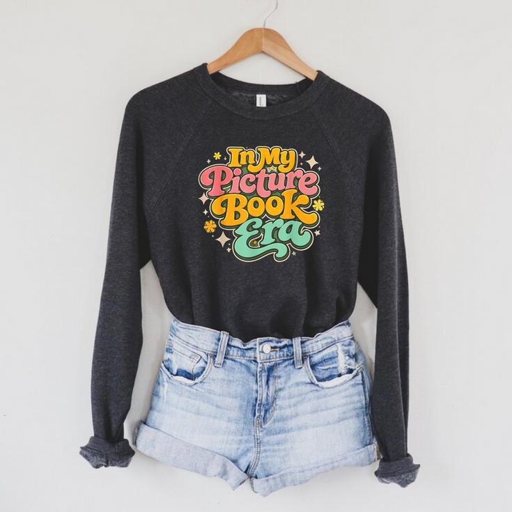 I Still Read Children’s Books Retro Reading Raglan Sleeve Sweatshirt
