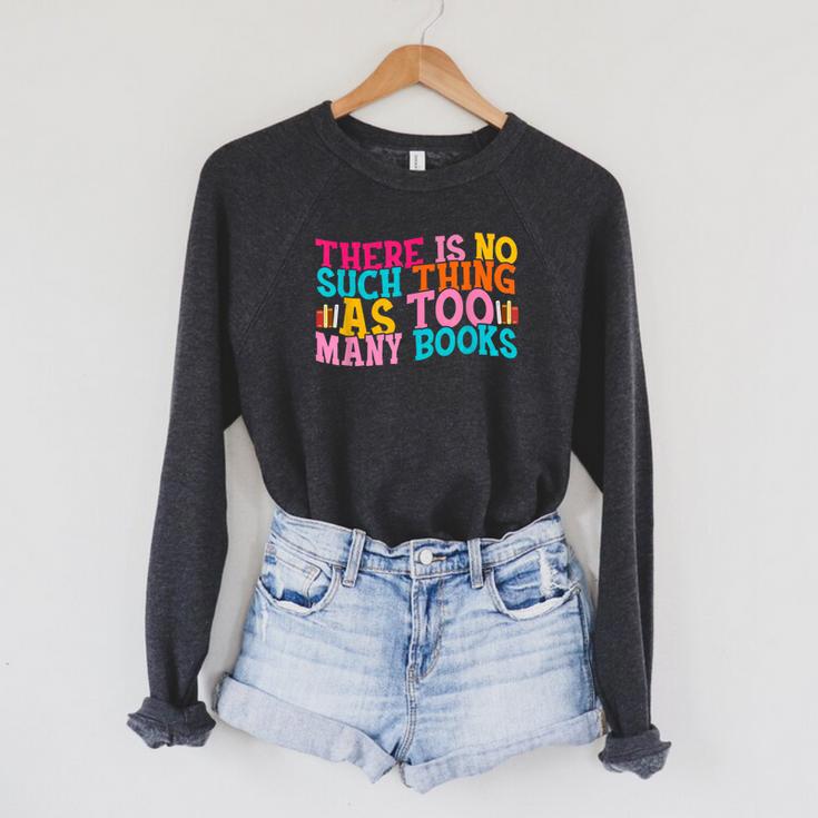 Reading Bookworm Reading Enthusiast Book Lover Raglan Sleeve Sweatshirt