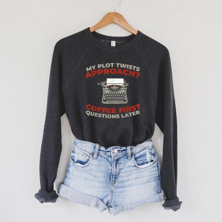 Writer Novelist Book Poetry Author Raglan Sleeve Sweatshirt