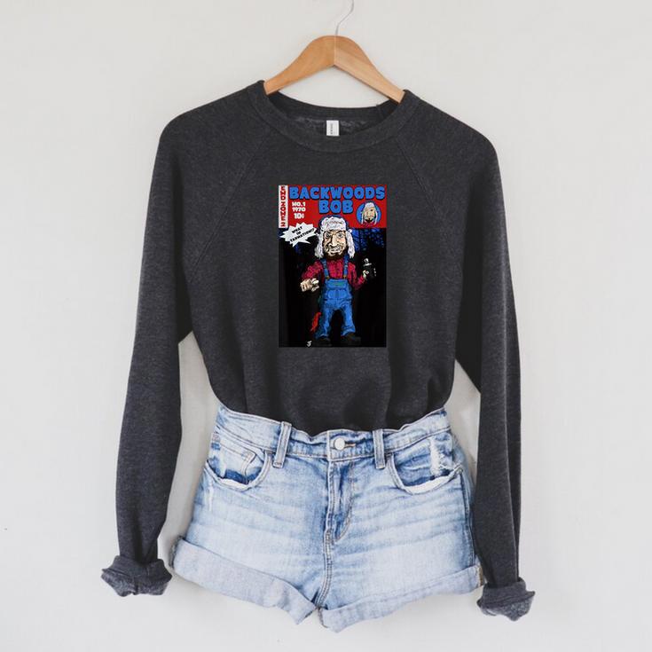 Backwoods Bob End Zone 2 Comic Book Raglan Sleeve Sweatshirt