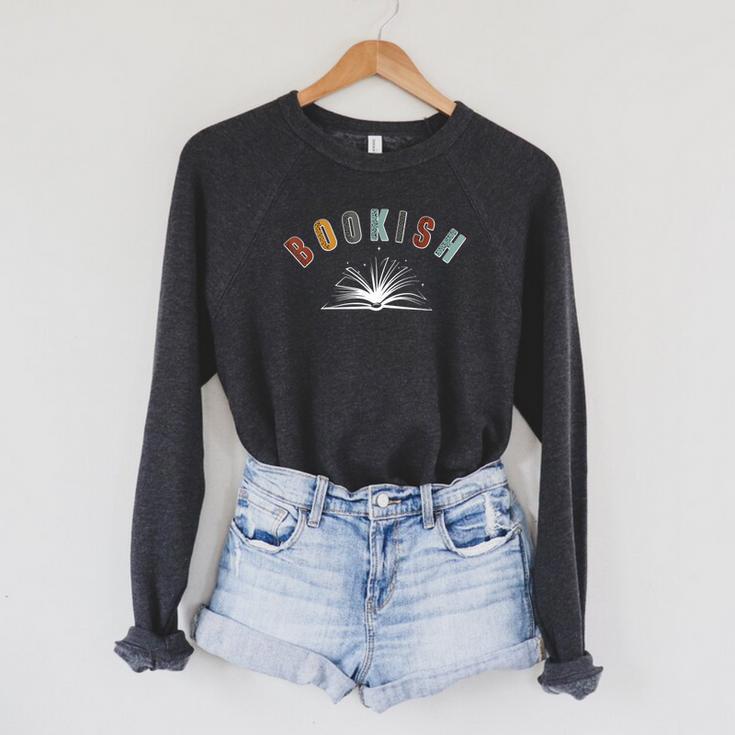 Book Lover Bookworm Bookish Reading School Librarian Raglan Sleeve Sweatshirt Book Lover Bookworm Bookish Reading School Librarian Raglan Sleeve Sweatshirt
