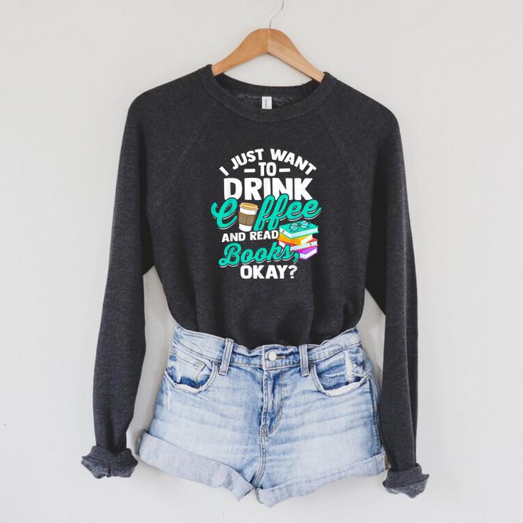 Book Reading For Library Literature Library Roman T-Shirt Raglan Sleeve Sweatshirt
