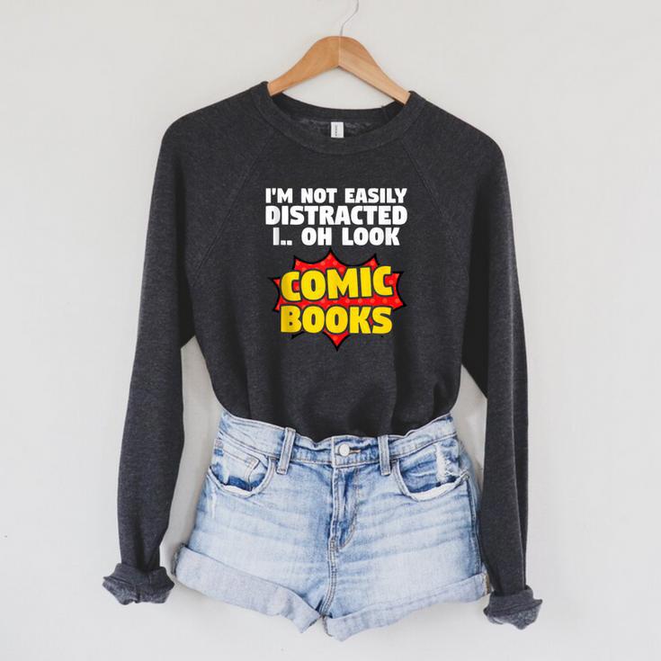 Comic Book Collector Comics Lover Comic Book Collecting Raglan Sleeve Sweatshirt Comic Book Collector Comics Lover Comic Book Collecting Raglan Sleeve Sweatshirt