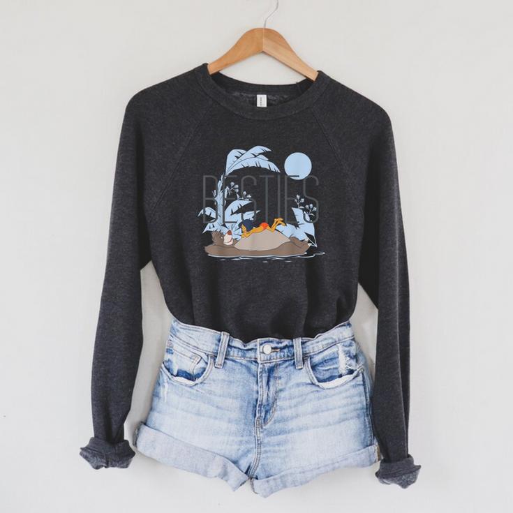 Disney The Jungle Book Besties Raglan Sleeve Sweatshirt