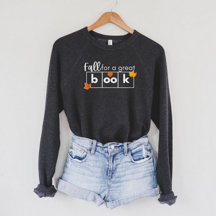 Fall For a Great Book Science Of Reading Premium Tri-Blend Raglan Sleeve Sweatshirt