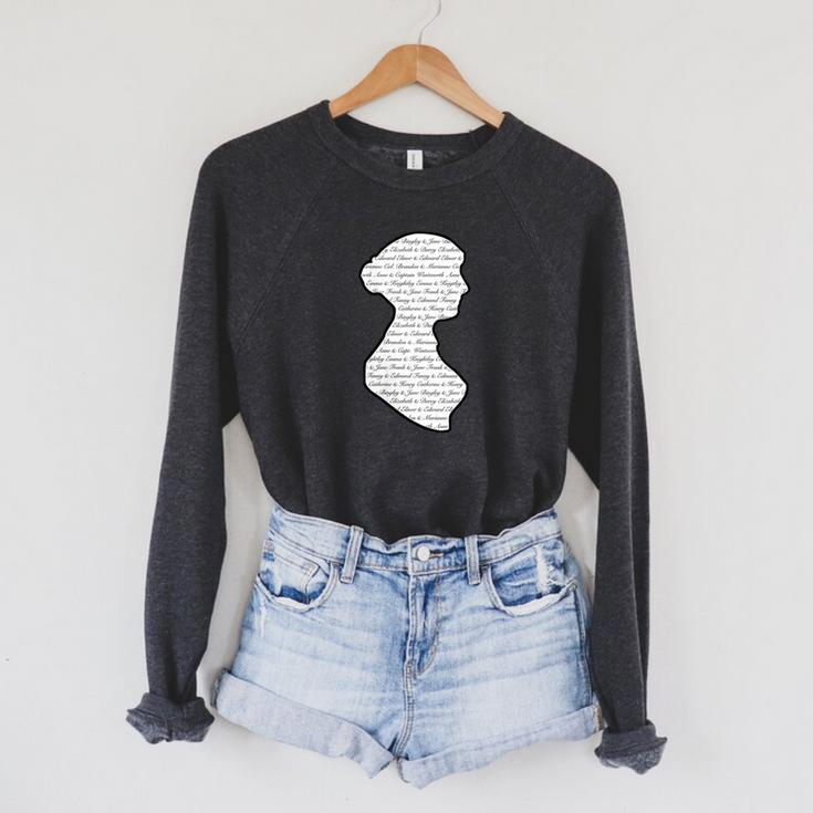 Jane Austen Vintage Quote Literary Book Club Fans Raglan Sleeve Sweatshirt Jane Austen Vintage Quote Literary Book Club Fans Raglan Sleeve Sweatshirt
