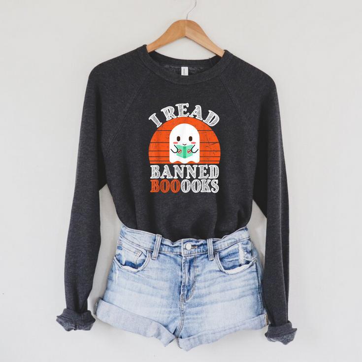 I Read Banned Booooks Banned Books Reader Raglan Sleeve Sweatshirt I Read Banned Booooks Banned Books Reader Raglan Sleeve Sweatshirt