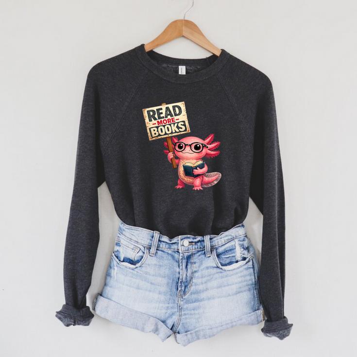 Read More Books Teacher Librarian Reading Women Men Raglan Sleeve Sweatshirt Read More Books Teacher Librarian Reading Women Men Raglan Sleeve Sweatshirt