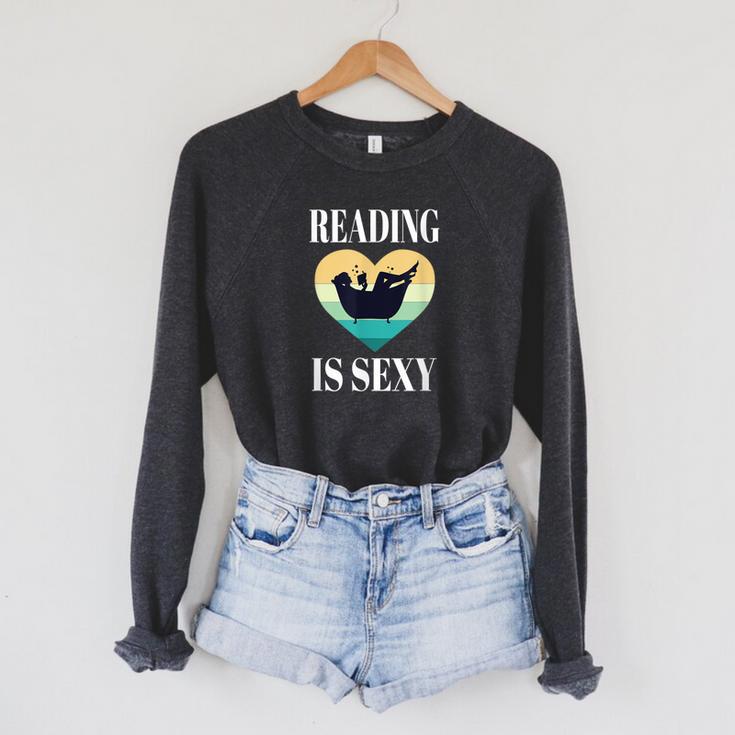 Reading Books In Bathtub Bathing Sexy Bookworm Reading Rats Raglan Sleeve Sweatshirt Reading Books In Bathtub Bathing Sexy Bookworm Reading Rats Raglan Sleeve Sweatshirt