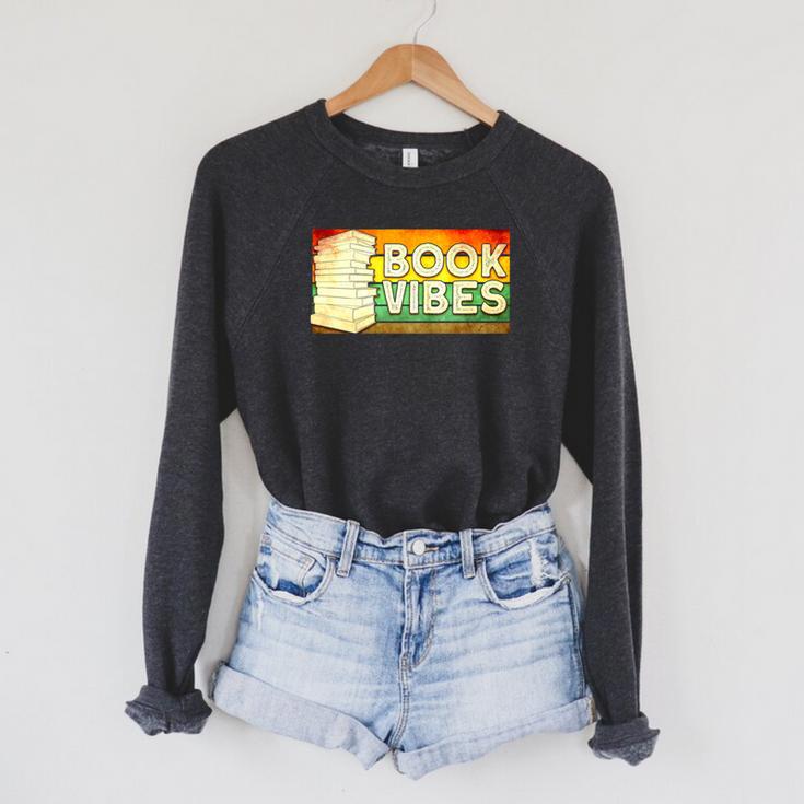 Book Vibes Reading Raglan Sleeve Sweatshirt