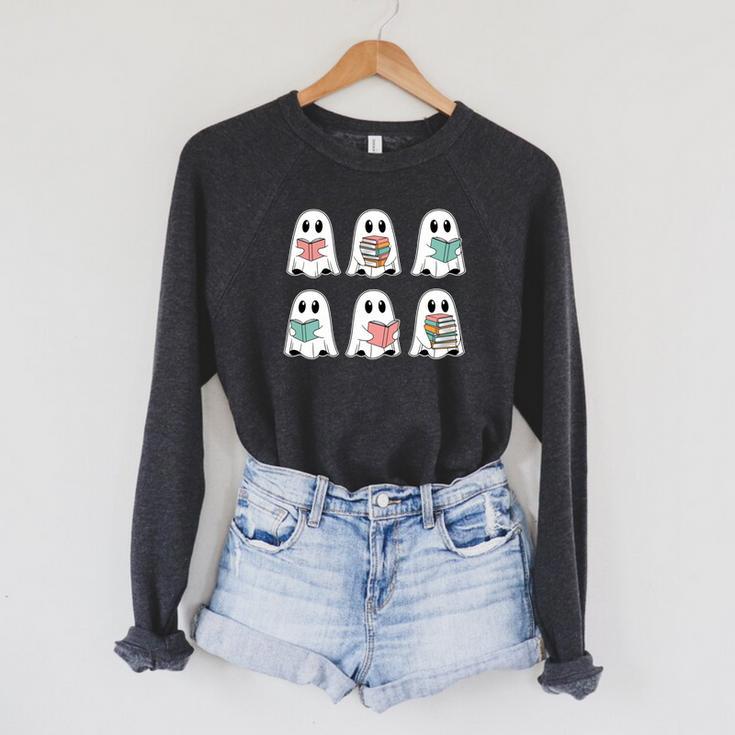Ghost Books Raglan Sleeve Sweatshirt