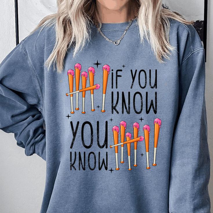 6 7 If You Know You Know Baseball Ice Cream Dip Comfort Colors Sweatshirt 6 7 If You Know You Know Baseball Ice Cream Dip Comfort Colors Sweatshirt