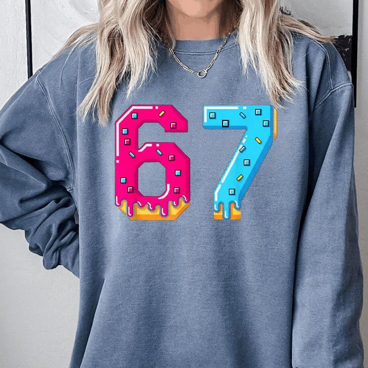 67 Shirt Baseball Life Style 101 Apparel Youth Drip Meme Comfort Colors Sweatshirt