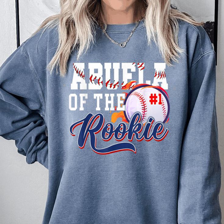 Abuela Rookie Of Year 1st Birthday Baseball Theme Matching Comfort Colors Sweatshirt Abuela Rookie Of Year 1st Birthday Baseball Theme Matching Comfort Colors Sweatshirt