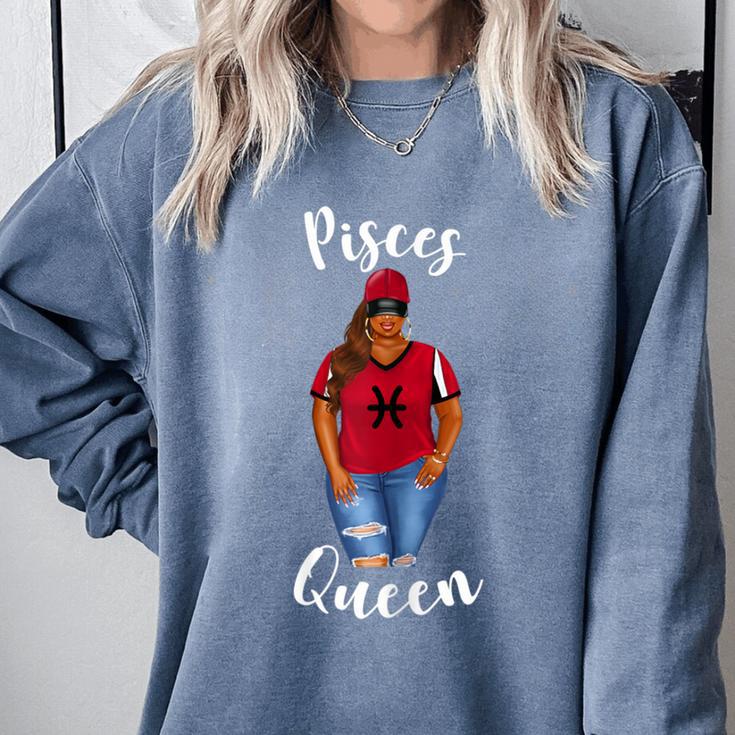 African American Baseball Mom Pisces Queen Zodiac Sign Comfort Colors Sweatshirt African American Baseball Mom Pisces Queen Zodiac Sign Comfort Colors Sweatshirt