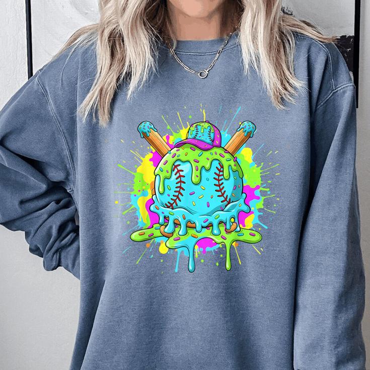 Baseball Drip For Boys Ice Cream Drip Youth Boys Baseball Comfort Colors Sweatshirt Baseball Drip For Boys Ice Cream Drip Youth Boys Baseball Comfort Colors Sweatshirt