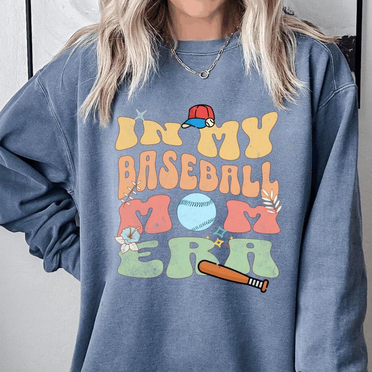 Baseball Mom Celebrate Motherhood In Style Comfort Colors Sweatshirt Baseball Mom Celebrate Motherhood In Style Comfort Colors Sweatshirt