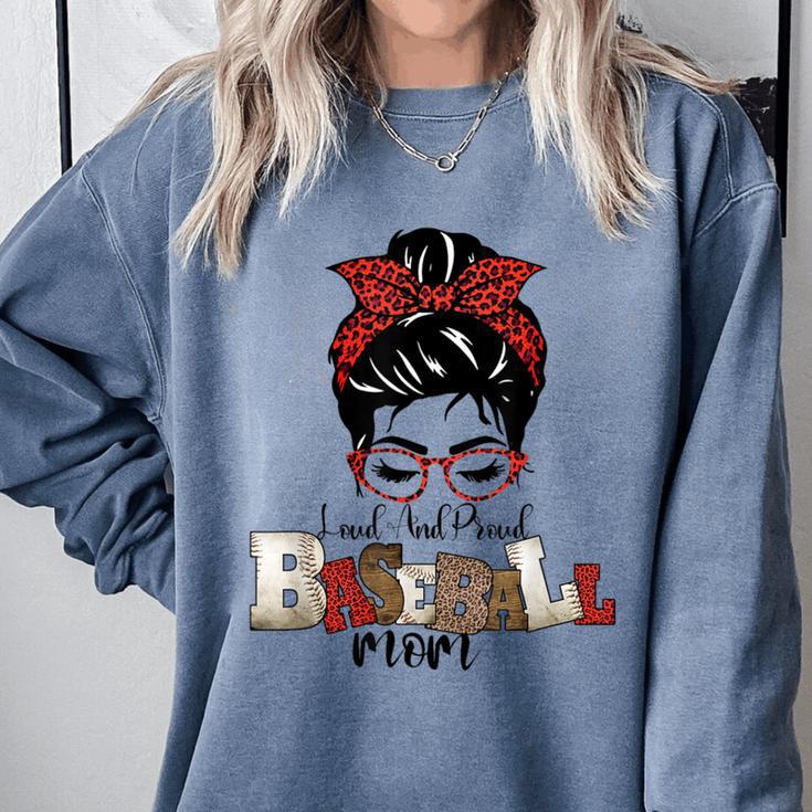 I Am Baseball Mom Comfort Colors Sweatshirt I Am Baseball Mom Comfort Colors Sweatshirt