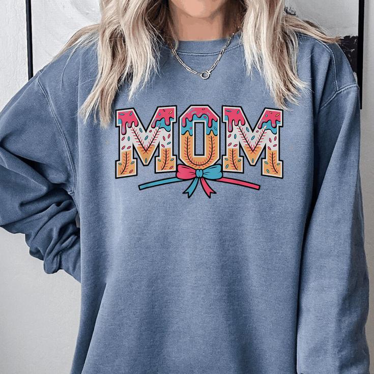 Baseball Mom Coquette Bow Mommy Ice Cream Mother's Day Mom Comfort Colors Sweatshirt Baseball Mom Coquette Bow Mommy Ice Cream Mother's Day Mom Comfort Colors Sweatshirt