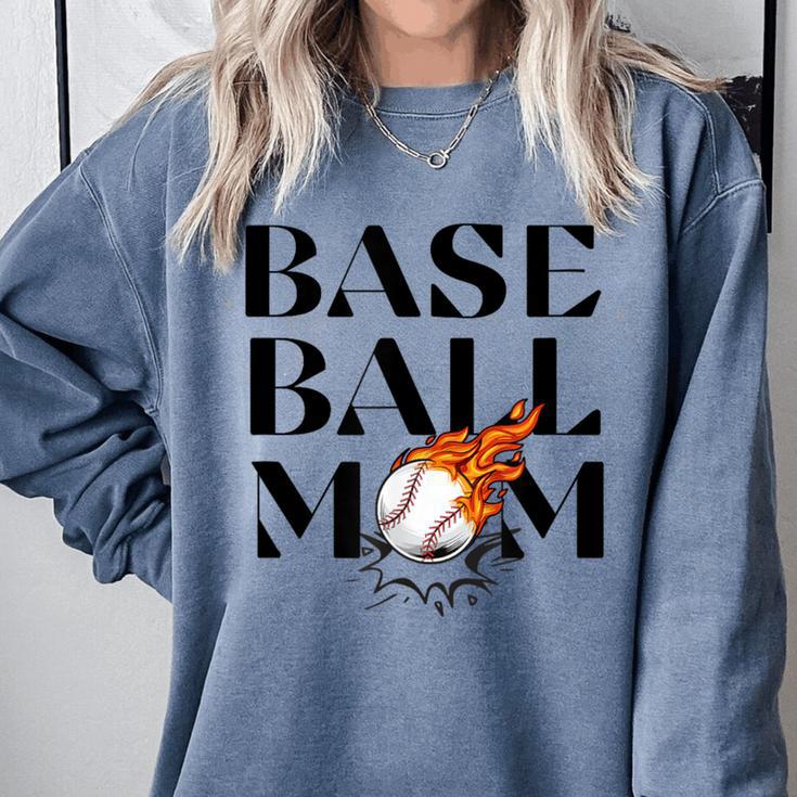 Baseball Mom Game Day Game Day Comfort Colors Sweatshirt Baseball Mom Game Day Game Day Comfort Colors Sweatshirt
