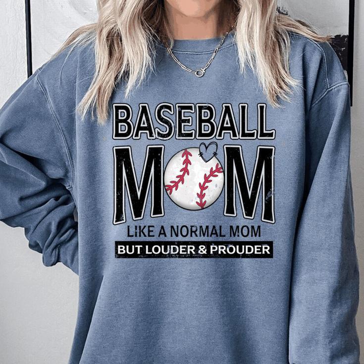 Baseball Mom Not Like a Normal Mom Baseball Mama Comfort Colors Sweatshirt Baseball Mom Not Like a Normal Mom Baseball Mama Comfort Colors Sweatshirt