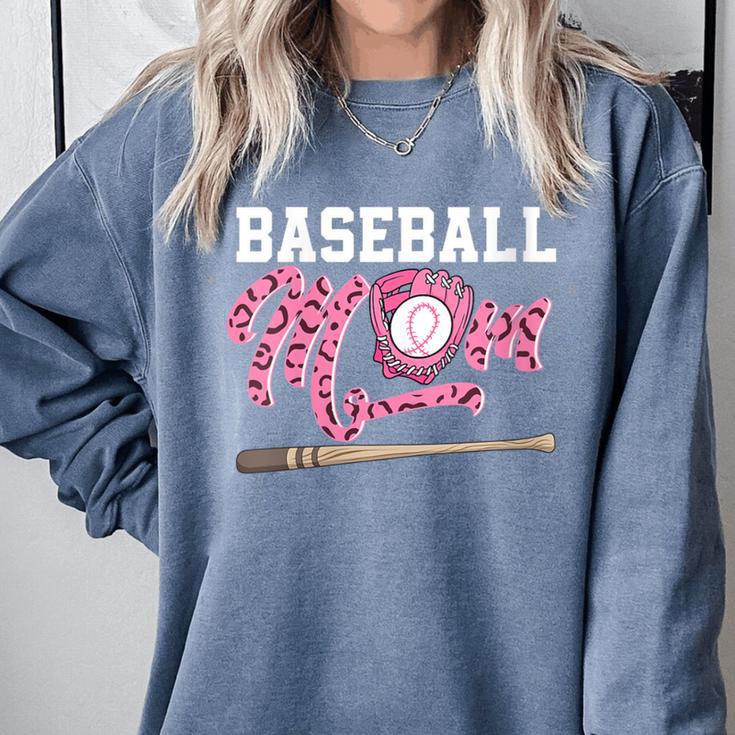 Baseball Mom Pink Ribbon Breast Cancer Awareness Fighters Comfort Colors Sweatshirt Baseball Mom Pink Ribbon Breast Cancer Awareness Fighters Comfort Colors Sweatshirt