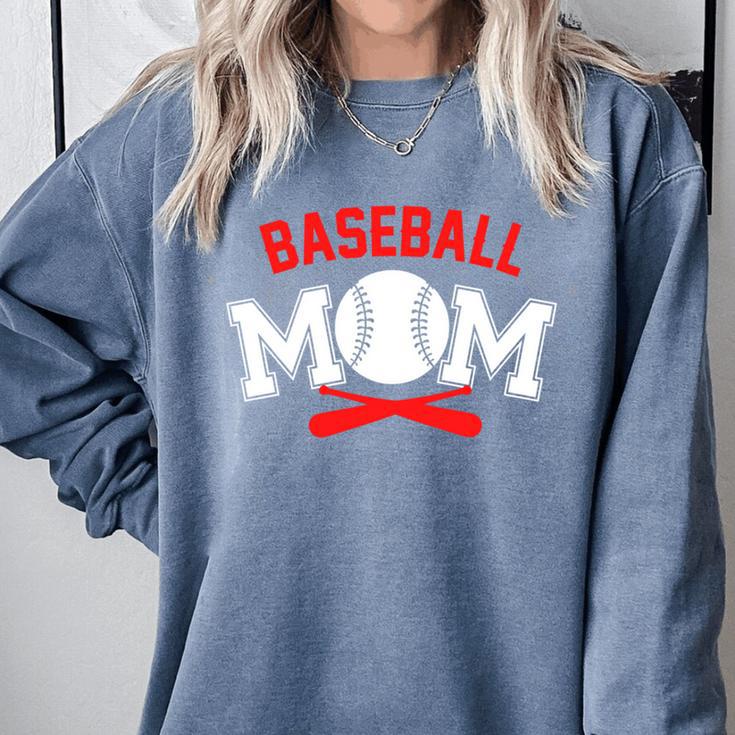 Baseball Mom Baseball Player For Mother's Day Comfort Colors Sweatshirt Baseball Mom Baseball Player For Mother's Day Comfort Colors Sweatshirt