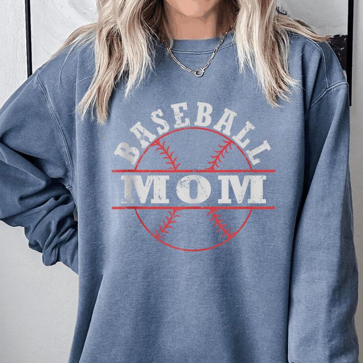 Baseball Mom For Women Comfort Colors Sweatshirt Baseball Mom For Women Comfort Colors Sweatshirt