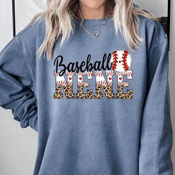 Baseball Nene Women BallPark Nene Baseball Mom Mother's Day Comfort Colors Sweatshirt Baseball Nene Women BallPark Nene Baseball Mom Mother's Day Comfort Colors Sweatshirt