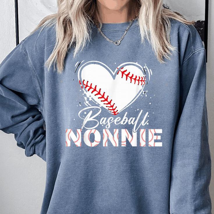 Baseball Nonnie Baseball Heart Comfort Colors Sweatshirt Baseball Nonnie Baseball Heart Comfort Colors Sweatshirt