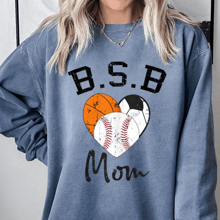 Basketball Soccer Baseball Mom For Women Comfort Colors Sweatshirt Basketball Soccer Baseball Mom For Women Comfort Colors Sweatshirt