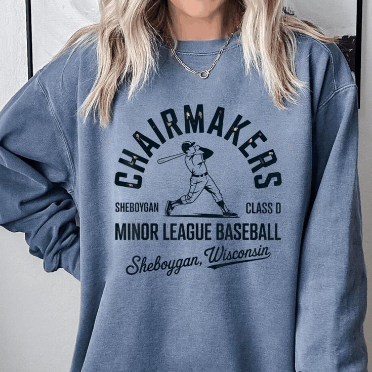Chairmakers Sheboygan Minor League Baseball Comfort Colors Sweatshirt