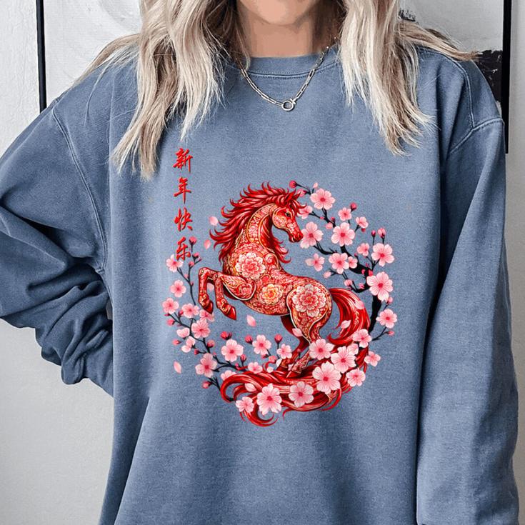 Chinese New Year 2026 Year Of The Horse Raglan Baseball Tee Comfort Colors Sweatshirt Chinese New Year 2026 Year Of The Horse Raglan Baseball Tee Comfort Colors Sweatshirt